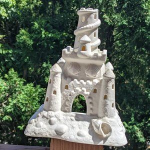 Partylite porcelain sandcastle